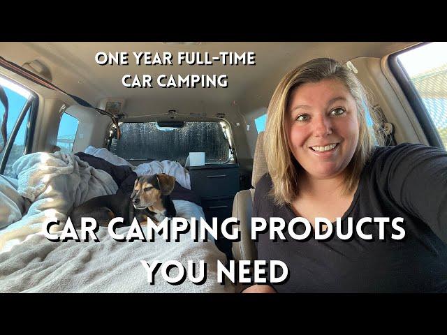 10 Car Camping Products I Love!