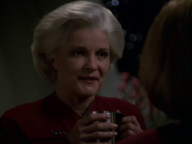 Admiral Janeway Beams Aboard USS Voyager (2378)