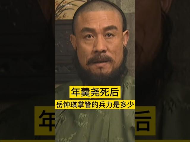 年羹尧死后，岳钟琪掌管的兵力是多少？ #历史 #history #清朝 #清朝历史 #清朝故事 #中国 #中国語 #中国史 #中国历史 #历史故事 #历史人物 #历史解说 #历史冷知识 #china
