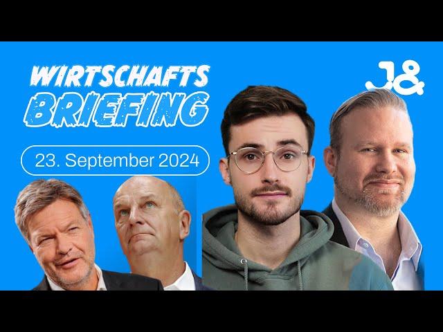 Wahlanalyse, Abwrackprämie, Lindner-Depot | WIRTSCHAFTSBRIEFING 23.09.2024 | Mit Jens Brodersen