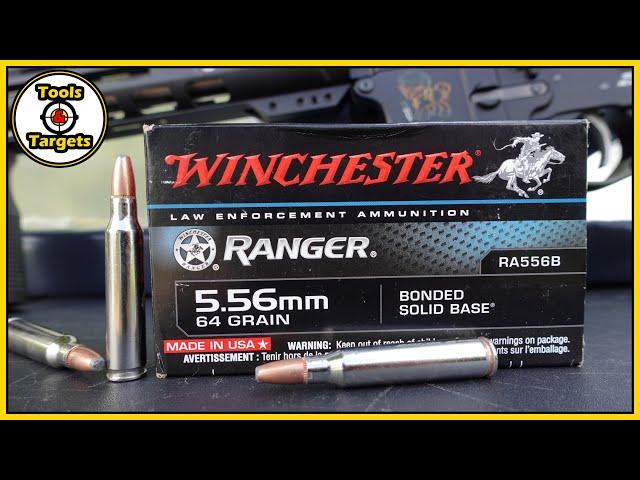 When In Danger, Call On The Ranger!...Winchester Ranger 5.56 Ammo Ballistic Gel Test & Review!