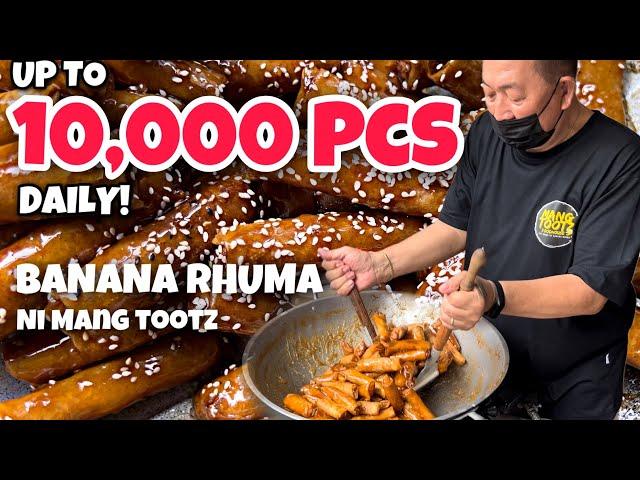 WORLDWIDE FAMOUS BANANA RHUMA | STREET FOOD MANILA | MANG TOOTZ