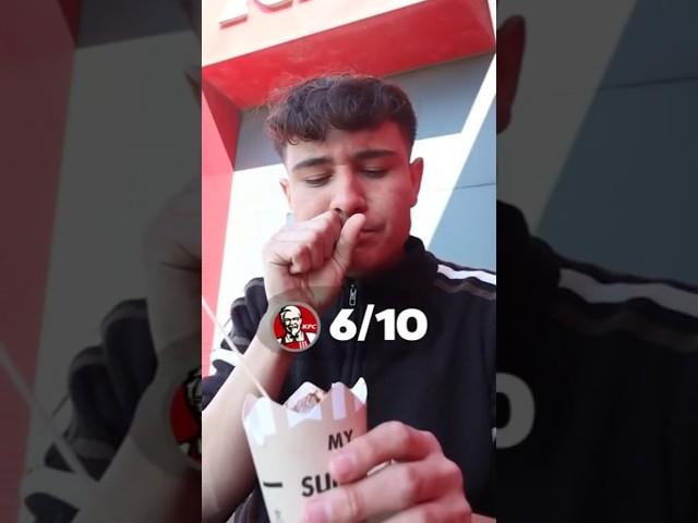 The Fast Food with the Smallest Product