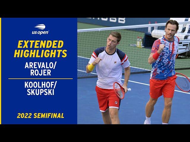 Arevalo/Rojer vs. Koolhof/Skupski Extended Highlights | 2022 US Open Semifinal