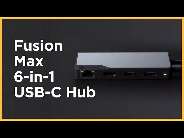 Fusion MAX 6-in-1 USB-C Hub