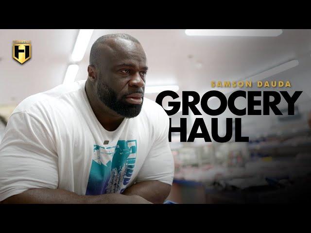 Samson Dauda Grocery Haul & Day in the Life | HOSSTILE