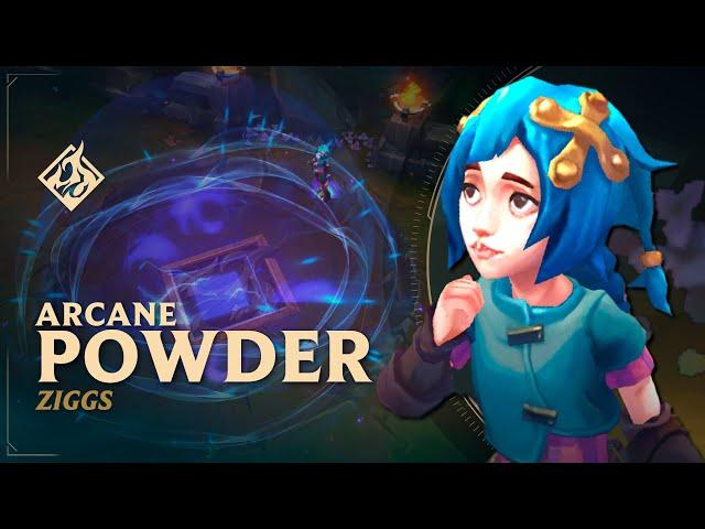 Powder Ziggs  Arcane Edition  RuneForge—LoL Custom Skins