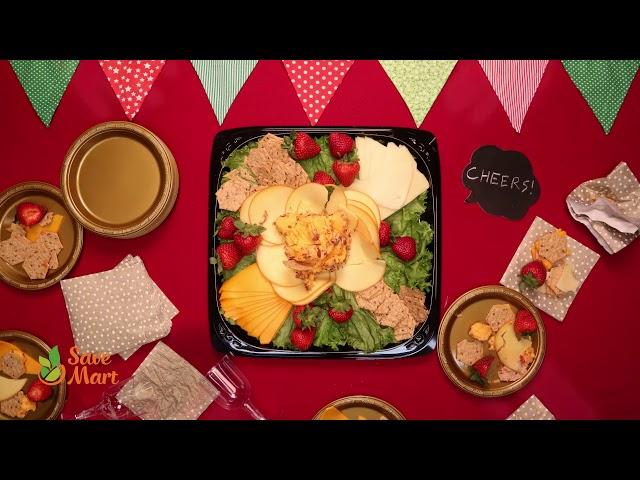 Save Mart's Classic Cheese and Crackers Party Platter