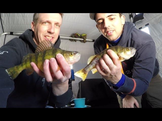 Ice Fishing Late Season Perch