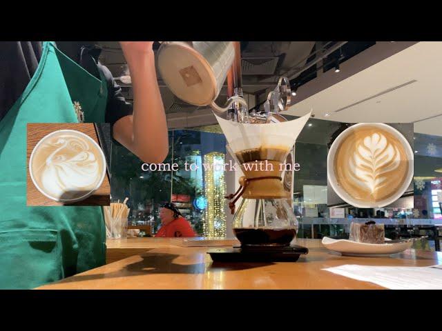 Starbucks Singapore ️  | come to work with me   | cafe vlog