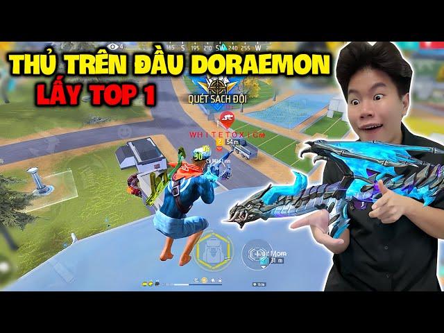 Joi FF Thử Thách " Thủ Trên Đầu Đoraemon Lấy Top 1 " Và Cái Kết ️