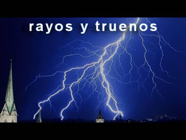 RAYOS Y TRUENOS   efectos de sonido