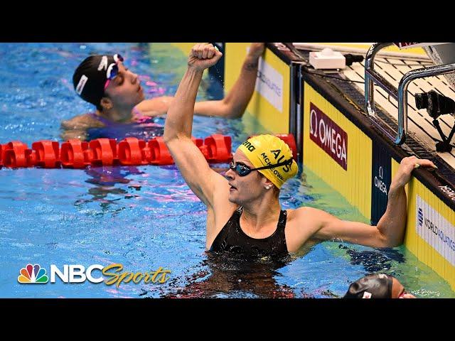 Kaylee McKeown vs. Regan Smith World title showdown decided by great close | NBC Sports