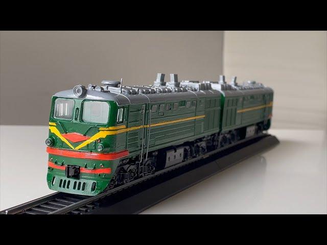 HO scale model train. Сборка модели тепловоза 2ТЭ10Л