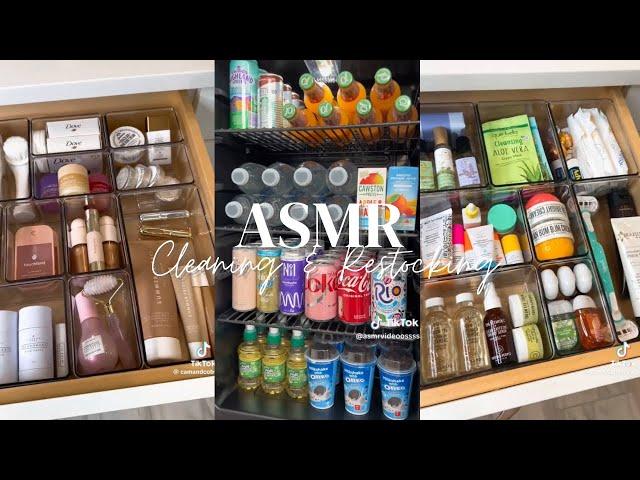 Satisfying Cleaning/Organizing/Restocking TikToks ⭐️Asmr #10