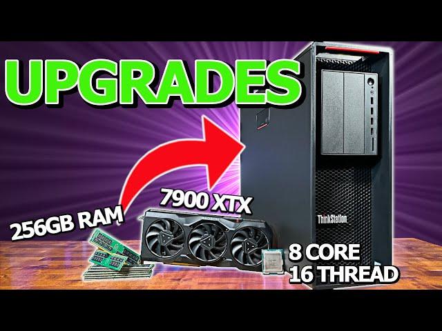 Sleeper PC or Huge Mistake? - Lenovo p520 Gets HUGE UPGRADES!