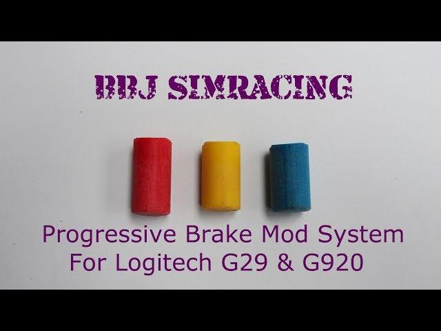 BBJ SimRacing Logitech G29 & G920 Progressive Brake Mod System