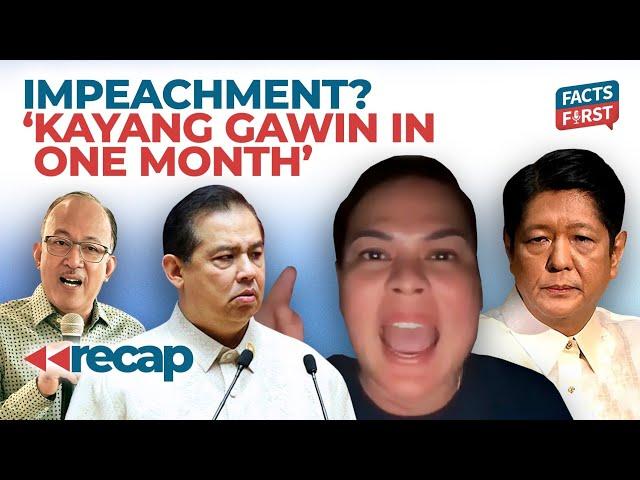 Sara Duterte impeachment, kaya in one month - - Llamas