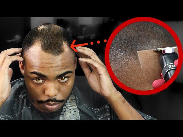 FIXING MY CLIENTS BALD SPOTS HIGH BALD FADE/ FADED BEARD/ HAIRCUT TUTORIAL