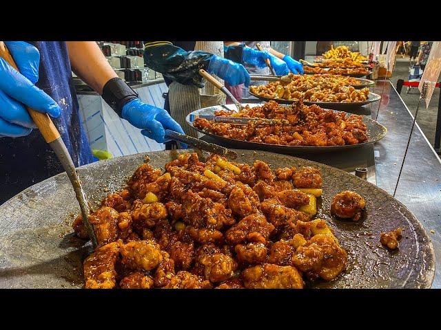 오픈 한달만에 닭 10톤 팔아버린 역대급 닭강정!! 바삭함 끝판왕 Fried Chicken / Korean street food