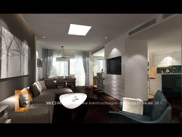 Thiết kế nội thất chung cư Vinhomes Nguyễn Chí Thanh