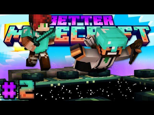 SI VA in MISSIONE nell'END! - Better Minecraft #2 con @tearlessraptor