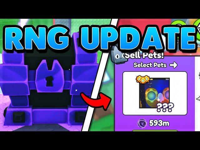 This BROKE The RNG PART 2 UPDATE In PET SIMULATOR 99! SELL PETS! And MUCH MORE!