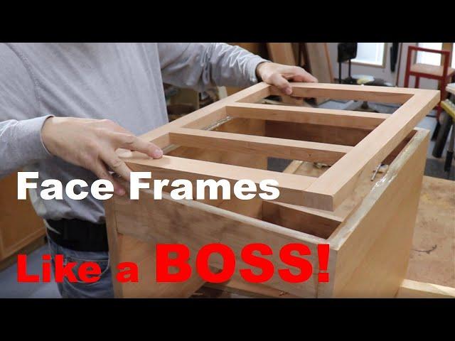 How to Make and Attach Face Frames The Easy Way