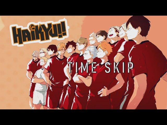 Haikyuu characters time skip (future jobs)