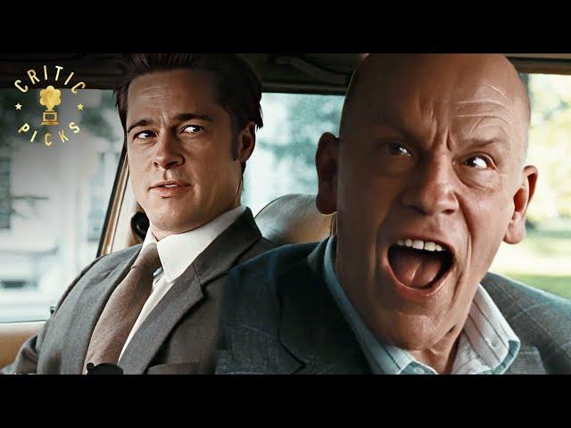 John Malkovich Punches Brad Pitt | Burn After Reading