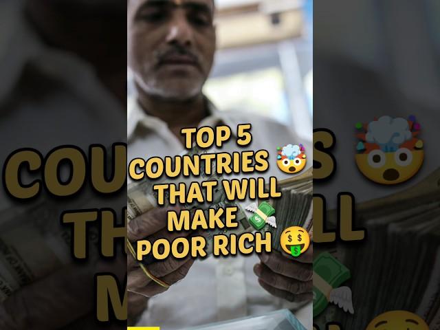 Top 5 Countries That will make poor Rich  #top5 #shorts #richlifestyle