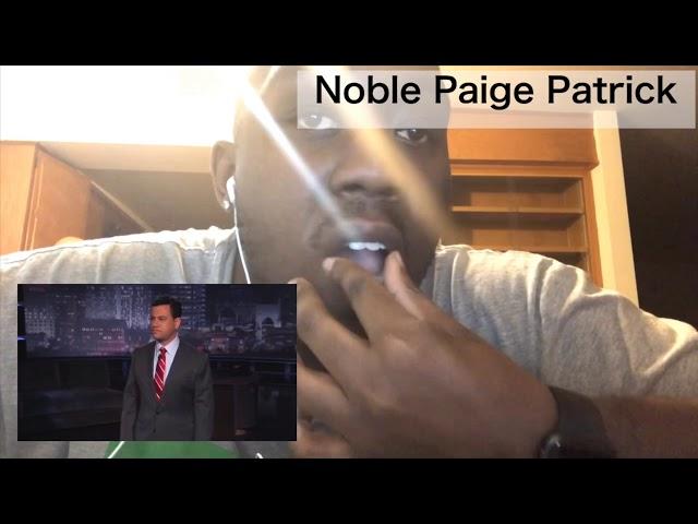 Noble Paige Patrick reacts to celebrities reading mean tweets on jimmy kimmel live follow my twitter