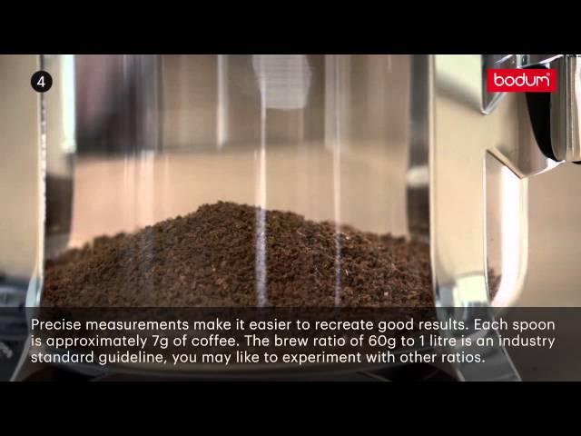 BODUM® How To Make French Press Coffee