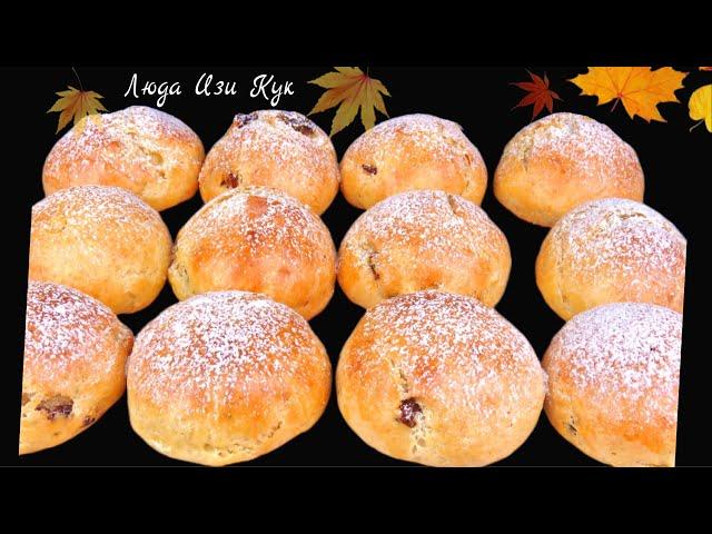 Soft fluffy quick cottage cheese buns. Delicious homemade cheesebuns without yeast  #LudaEasyCook