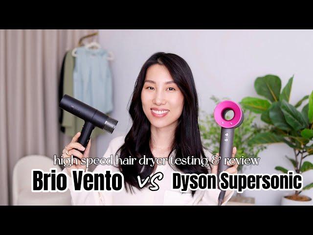 Brio Vento vs Dyson Supersonic | High Speed Hair Dryer Review | Chris Han