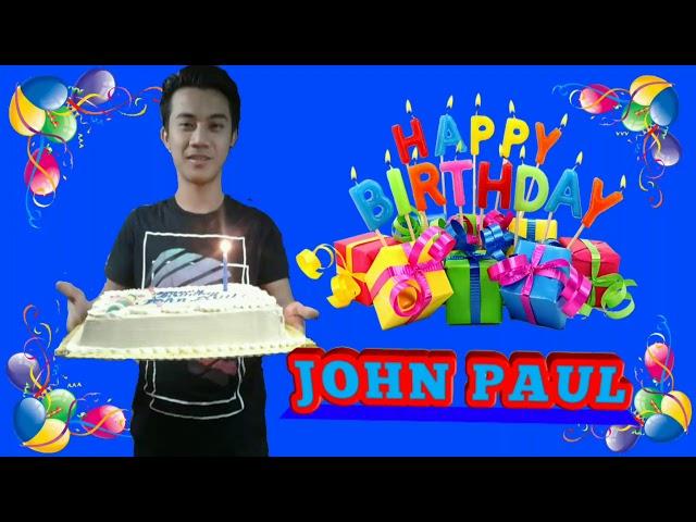 Happy birthday John Paul Lozada