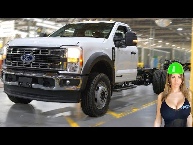 Ford Super Duty US Factory 2024 Manufacturing F250, F350, F450, F-550, F-600 (F-150 Assembly line)