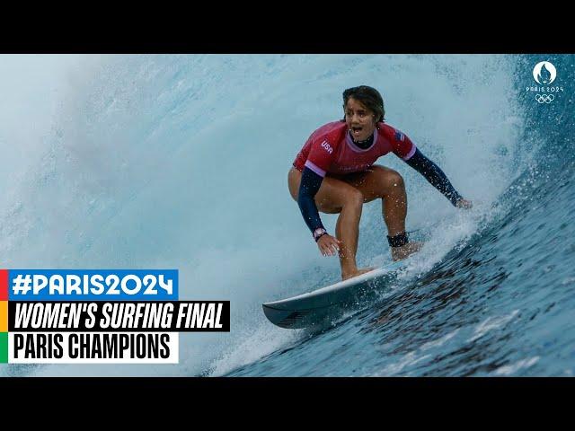 Women's Surfing Final ‍️ | Paris Champions
