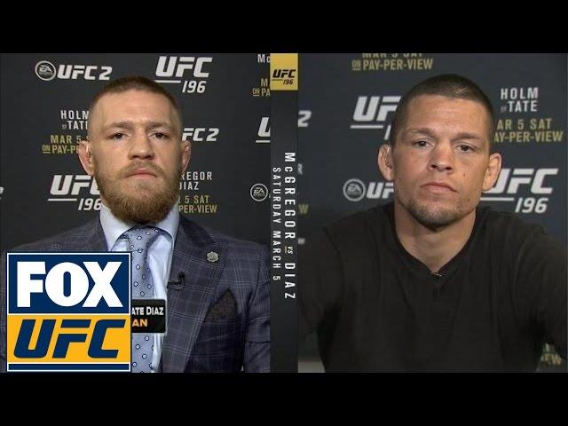 Conor McGregor and Nate Diaz join FOX Sports Live (3/3/16)