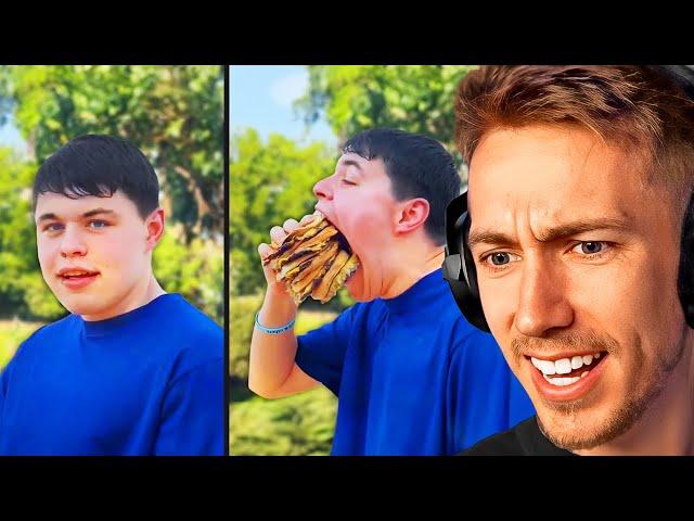 A REALLY BIG MOUTH! Miniminter Reacts To Daily Dose Of Internet