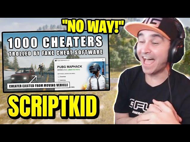 Summit1g Reacts: PUBG Cheaters trolled by fake cheat software by ScriptKid