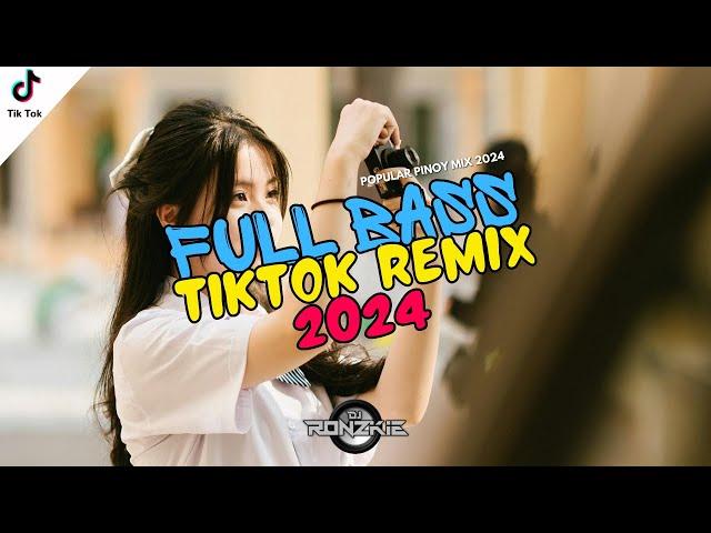 FULL BASS TIKTOK TRENDING MIX 2024 | DJ RONZKIE REMIX 2024 | PHILIPPINES POPULAR SONGS