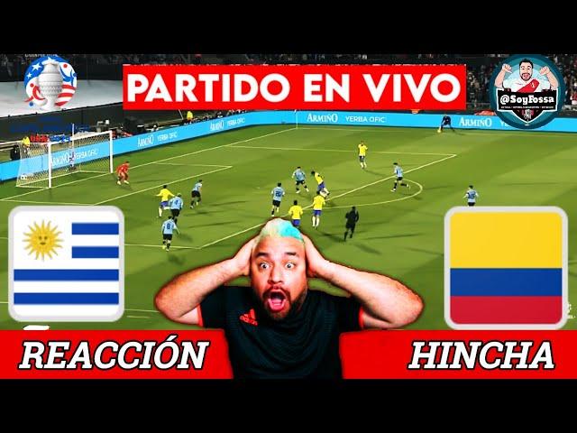 COLOMBIA A LA FINAL HPTS!!URUGUAY 0-1 COLOMBIAEN VIVO SEMIFINAL COPA AMERICA 2024Reaccion Hincha