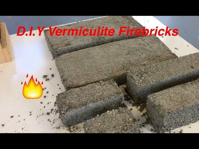 DIY Vermiculite Firebricks for a MINI FORGE - Part 1