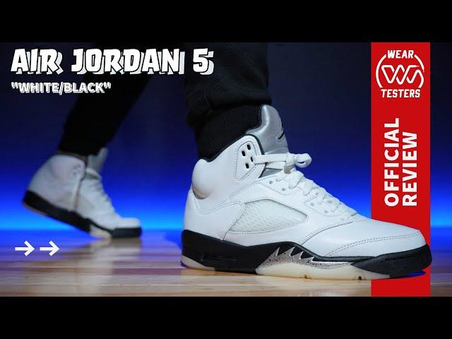 Air Jordan 5 White/Black