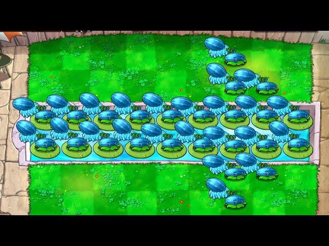 Plants vs Zombies Survival Endless Experiments | Winter Melon Team