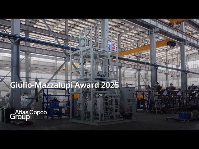 The Giulio Mazzalupi Operational Excellence Award 2025 | Atlas Copco Group