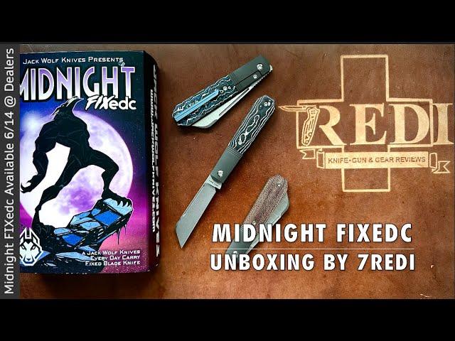 Jack Wolf Knives Midnight FixEDC Unboxing