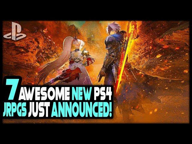 7 AWESOME NEW PS4 JRPGs JUST ANNOUNCED!
