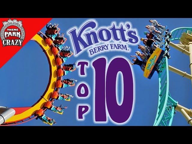 Top 10 BEST Knott's Berry Farm Roller Coasters